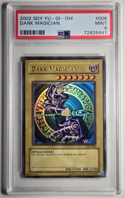 2002 YU-GI-OH! Dark Magician SDY-006 PSA 9 - Image 1