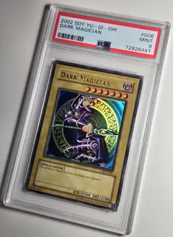 2002 YU-GI-OH! Dark Magician SDY-006 PSA 9 - Image 3