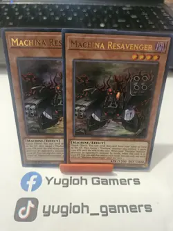 Yu-Gi-Oh Machina Resavenger X2 LDS1 1st Edition Ultra Rare Light Played - Image 1