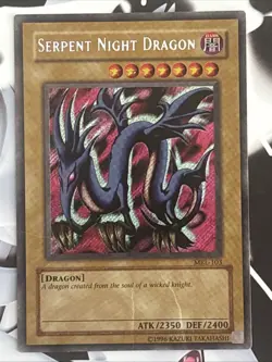 Serpent Night Dragon MRL-103 Magic Ruler Unlimited Edition Secret Rare HP - Image 1