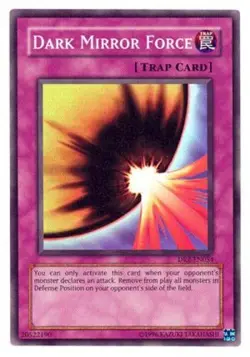 Moderately Played, English Yu Gi Oh Dark Mirror Force - DR2-EN054 - Super Rare - - Image 1