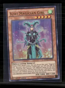 Yu-Gi-Oh! Kiwi Magician Girl Movie Pack Ultra Rare • MVP1-EN016 1st edition - Image 1