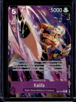 2024 One Piece Memorial Collection Kalifa Rare #EB01-031 - Image 1