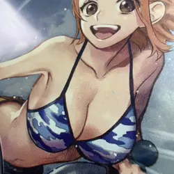 Nami (OP15-108) (Dash Pack) Adventure on Kami's Island Foil ONE PIECE TCG - Image 1