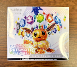 Prismatic Evolutions ETB Elite Trainer Box Pokemon TCG Sealed In Hand Fast Ship! - Image 1