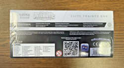 Prismatic Evolutions ETB Elite Trainer Box Pokemon TCG Sealed In Hand Fast Ship! - Image 4