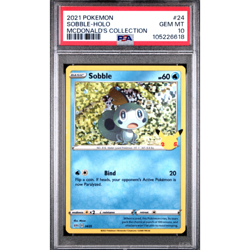 2021 POKEMON #24 SOBBLE-HOLO MCDONALD'S COLLECTION GEM MT 10 - Image 1