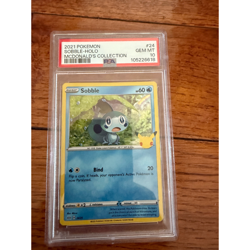 2021 POKEMON #24 SOBBLE-HOLO MCDONALD'S COLLECTION GEM MT 10 - Image 3