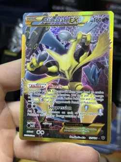 Alakazam 125/124 XY Fates Collide 2016 Secret Rare Holo Pokemon Card TCG - Image 4