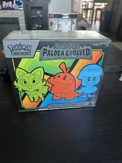 Pokemon Scarlet & Violet Paldea Evolved Elite Trainer Box Trading Card Game Sea… - Image 1