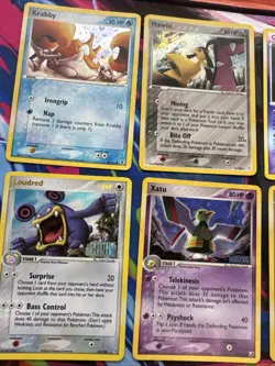Vintage Pokemon Card Lot Of 9 Holo MP-Damaged Mid Era Crystal Guardians - Image 5
