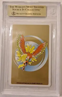 1999 Donphan 232 King of Spades Gold Deck Ho-oh Poker Card BGS PRISTINE 10! - Image 2