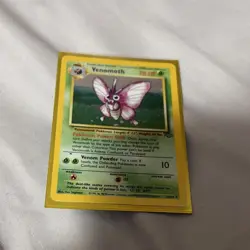 Venomoth Jungle 13/64 Rare Pokemon TCG Card 1999 Wizards Stage 1 70 HP Insect - Image 1