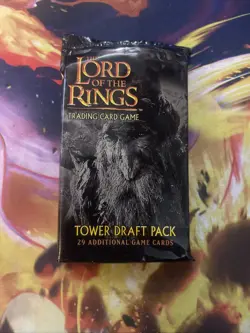 LOTR Tower Draft Booster Pack Lord Of The Rings TCG CCG 29 cards per pack - Image 1