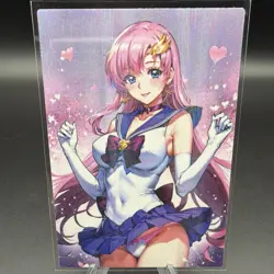 Lacus Clyne Anime Waifu Card Doujin ACG Goddess Holo - Image 1