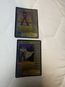 Goku + Piccolo Dragon Ball Collectible Card Game Lot BOTH FOILS - Image 1