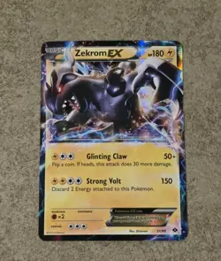 [ LP ] Zekrom EX 51/99 Next Destinies Pokemon TCG Card - Image 1