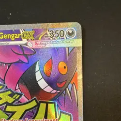 Pokemon Mega Gengar EX 269/217 ASC EN Holo Full Art Psychic Card - Image 5
