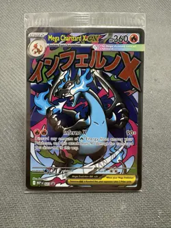 SEALED Mega Charizard X ex 023 Oricorio ex 024 UPC Black Star Promo Pokemon Card - Image 1