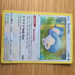 SNORLAX 131/185 POKEMON CARD (VIVID VOLTAGE SET) HOLO - Image 2