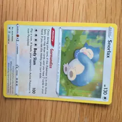 SNORLAX 131/185 POKEMON CARD (VIVID VOLTAGE SET) HOLO - Image 3