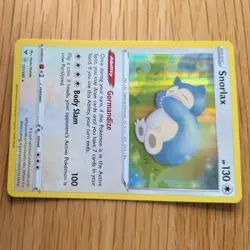 SNORLAX 131/185 POKEMON CARD (VIVID VOLTAGE SET) HOLO - Image 4