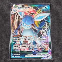 Glaceon Vmax - 041/203 - Winter Stamp - Evolving Skies - Pokemon Card - NM/M - Image 1