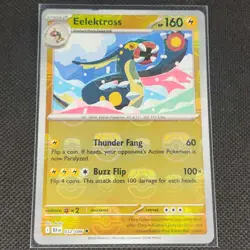 Eelektross - 032/086 - Masterball Holo - Black Bolt - Pokemon Card - NM/M - Image 1