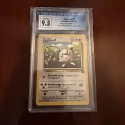 Pokemon Jigglypuff Black Star Promo #7 CGC 9.5/10 2000 Basic Card - Image 1