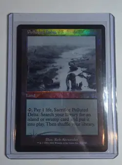 MTG Magic the Gathering Polluted Delta Foil Onslaught - Image 3