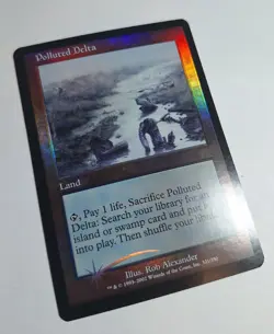 MTG Magic the Gathering Polluted Delta Foil Onslaught - Image 5