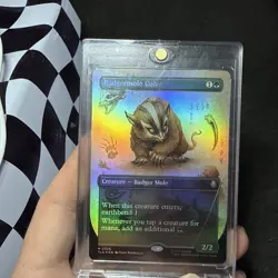 Badgermole Cub (Borderless Foil) 0326 TLA - MTG - NM - Image 3