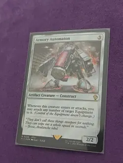 Armory Automaton (Surge Foil) #336 (NM) Final Fantasy FIC Magic MTG - Image 2