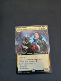 x1 Cayth, Famed Mechanist - Foil - Extended Art M MTG Commander: Modern Horizons - Image 1