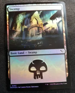Swamp - Foil - MKM - NM Unplayed - EN - 0282 - Image 1