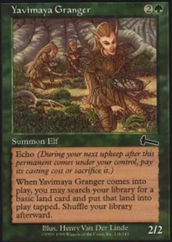 Yavimaya Granger - Foil x1 - Urza's Legacy - Light Play, English - Urza's Legacy - Image 1