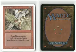 Earthquake Revised Edition Magic: The Gathering Rare Lightly Played - Image 3