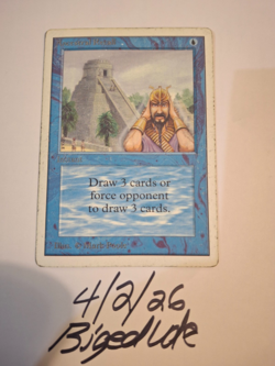 MTG Unlimited Ancestral Recall - bigedude - Image 1