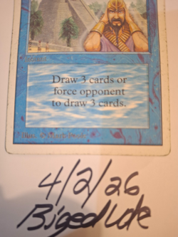 MTG Unlimited Ancestral Recall - bigedude - Image 2