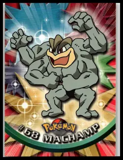 2000 Topps Chrome Pokemon #68 Machamp - Image 1