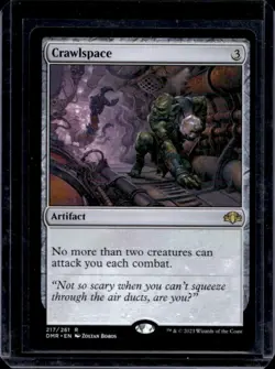 2023 Magic MTG Dominaria Remastered Crawlspace #217/261 - Image 1