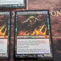 1x Demon of Death's Gate Mtg M11 Foil LP - Image 4