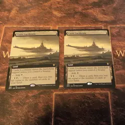 1x Castle Locthwain Mtg Throne of Eldraine Extended Art NM - Image 1