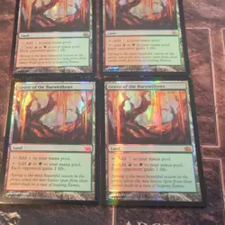 1x Grove of the Burnwillows Mtg From the Vault Realms Foil LP - Image 3