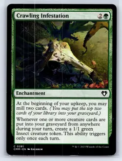 Crawling Infestation U Innistrad: Crimson Vow 193 LP - Image 1