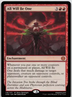All Will Be One Phyrexia: All Will Be One 118 NM M - Image 1