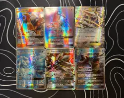 Pokemon GX Holo Card Lot Entei Tapu Lele Aggron Alolan Ninetales Blastoise - Image 1