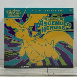 Pokemon Mega Evolutions Ascended Heroes ETB Elite Trainer Box - Image 1