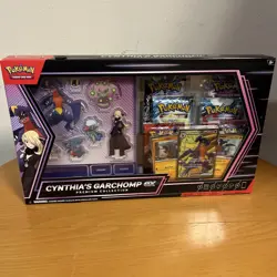 Pokemon TCG: Cynthia’s Garchomp ex Premium Collection box Sealed - Image 1