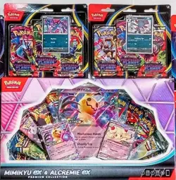 Pokemon Mimikyu & Alcremie ex Box, Sneasel and Weavile Blister Packs NEW - Image 4